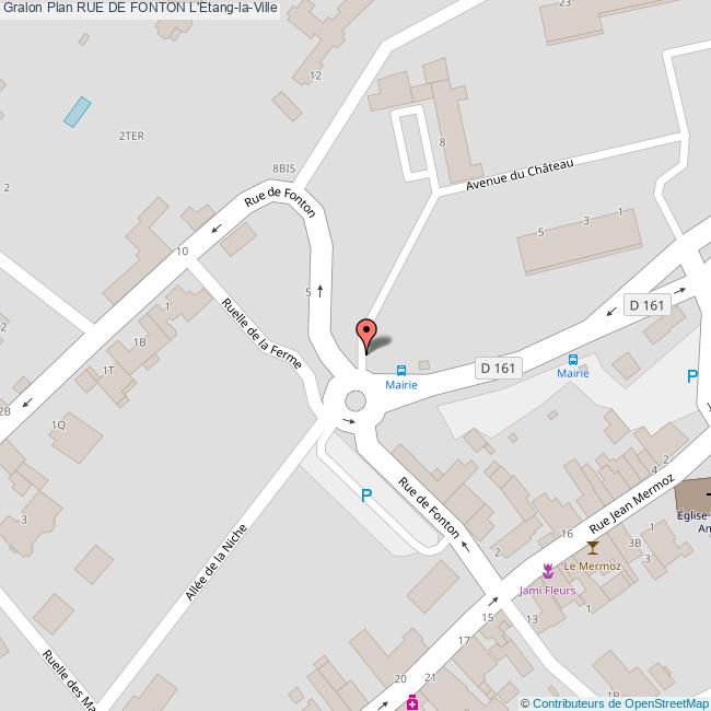 Rue de FONTON L'EtanglaVille