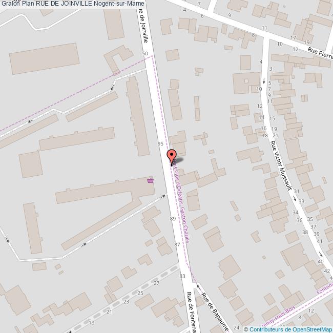 Rue de JOINVILLE NogentsurMarne