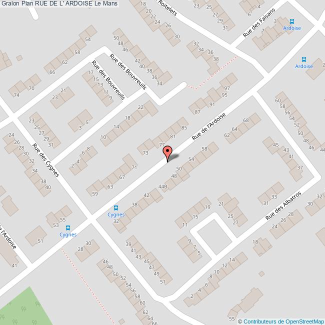 Rue de l' ARDOISE Le Mans
