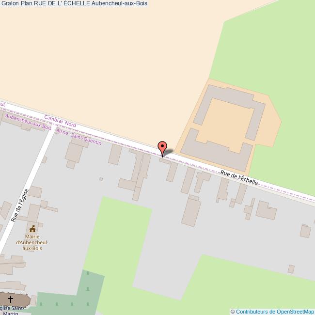 Rue de l' ÉCHELLE AubencheulauxBois