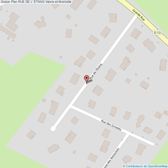 Rue de l' ÉTANG Vaivre-et-Montoille