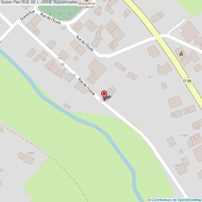 Rue de l' USINE Roppentzwiller