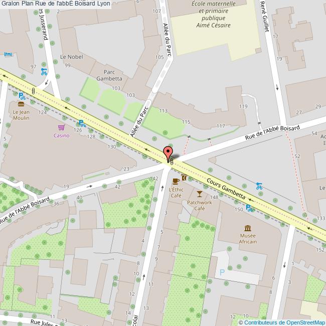 Rue de l'abbé Boisard Lyon