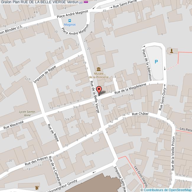 Rue de la BELLE VIERGE Verdun