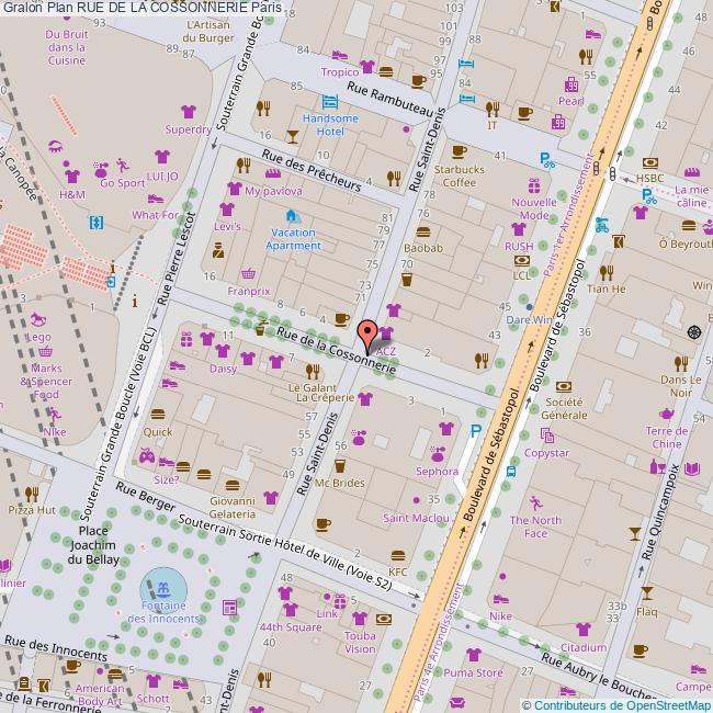 Rue de la COSSONNERIE Paris