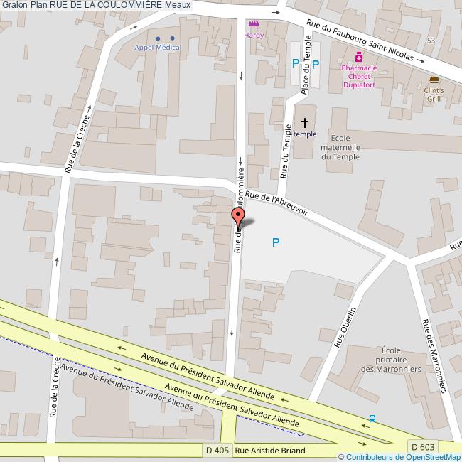 Image fde08gg08i01 Plan de la ville de Meaux et sa banlieue Base documentaire en géographie