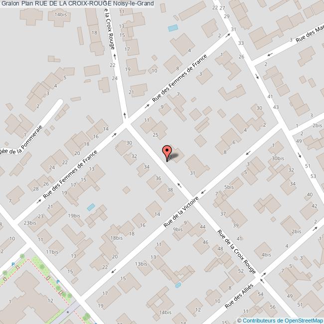 Rue De La Croix Rouge Noisy Le Grand