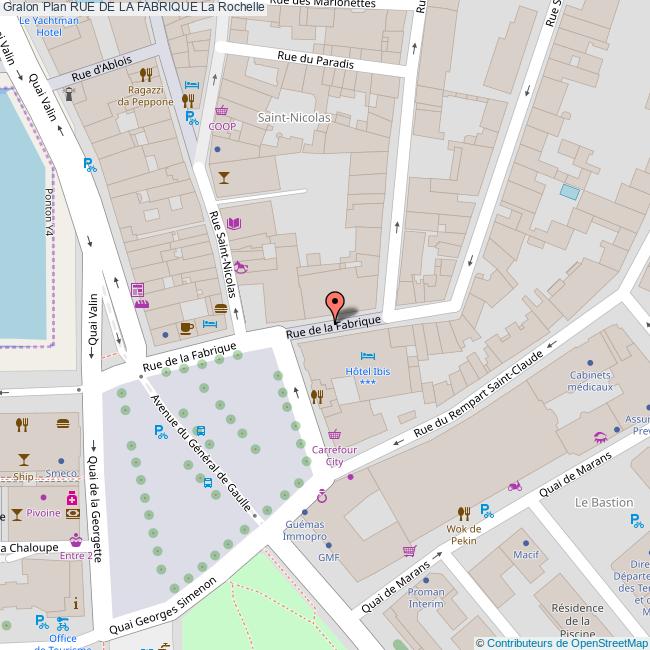 Rue de la FABRIQUE La Rochelle