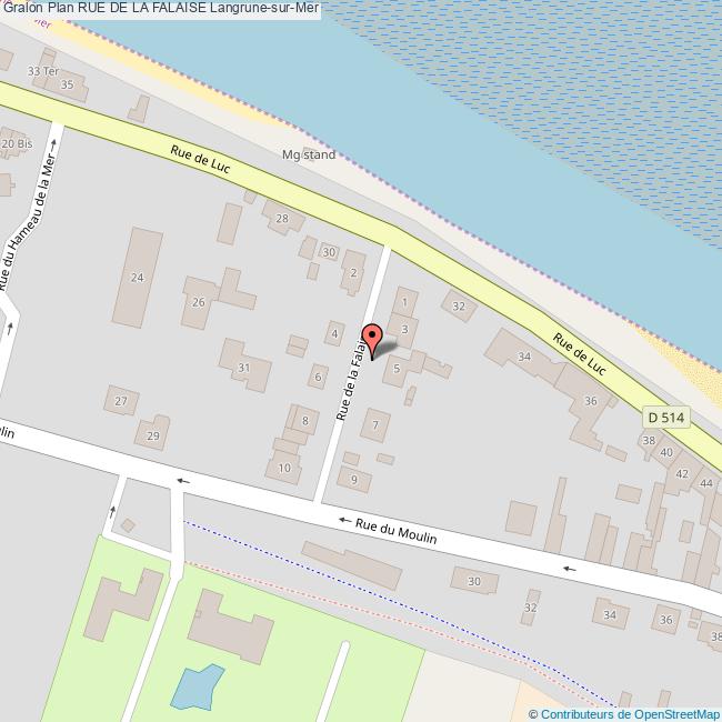 Rue de la FALAISE LangrunesurMer