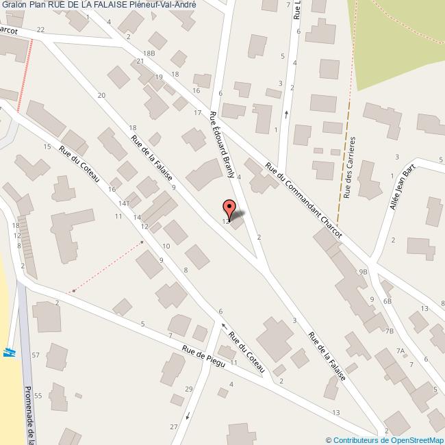 Rue de la FALAISE PléneufValAndré