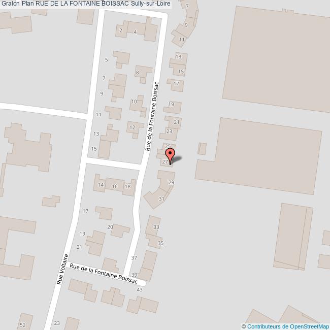 Rue de la FONTAINE BOISSAC SullysurLoire