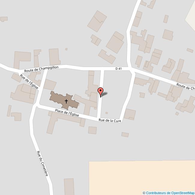 Rue de la FONTAINE SaintJuireChampgillon