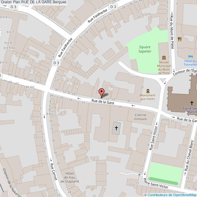 Rue de la GARE Bergues