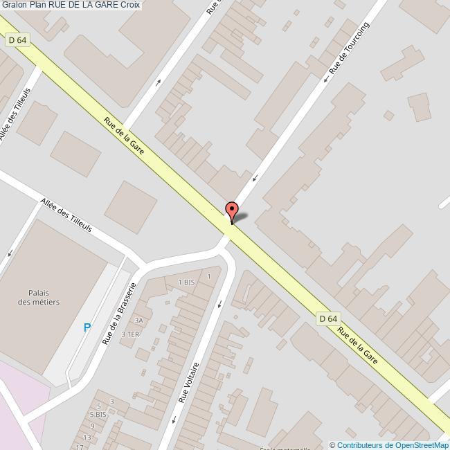 Rue de la GARE Croix