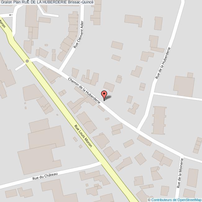 Rue de la HUBERDERIE BrissacQuincé