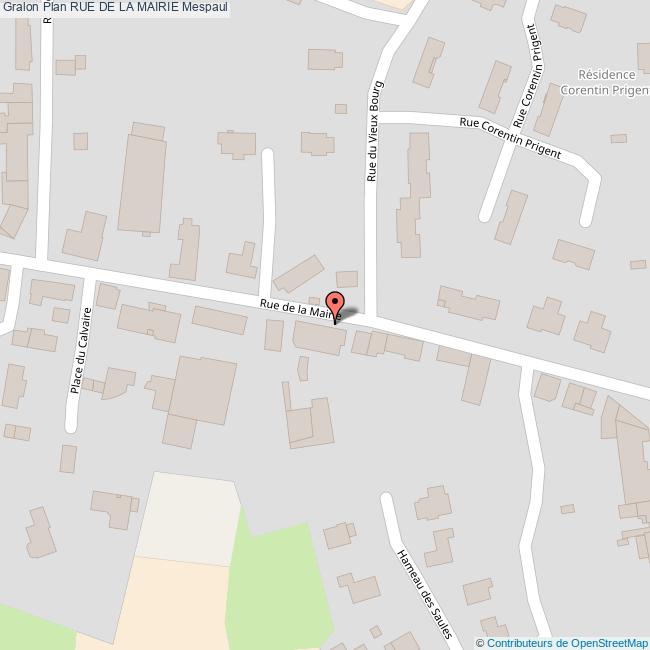 Rue de la MAIRIE Mespaul