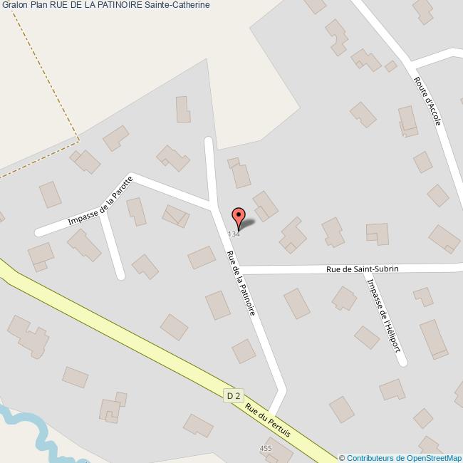 Rue de la PATINOIRE SainteCatherine