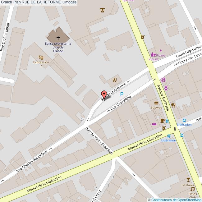 Rue de la RÉFORME Limoges Rue de la RÉFORME Limoges