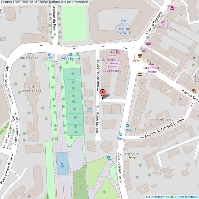 Rue de la Reine jeanne Aix en Provence