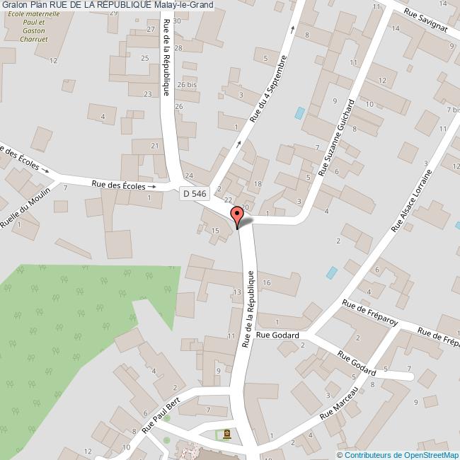 Rue de la RÉPUBLIQUE MalayleGrand