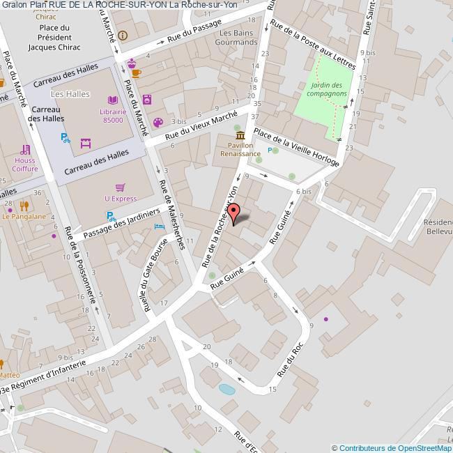 Rue de la ROCHESURYON La RochesurYon