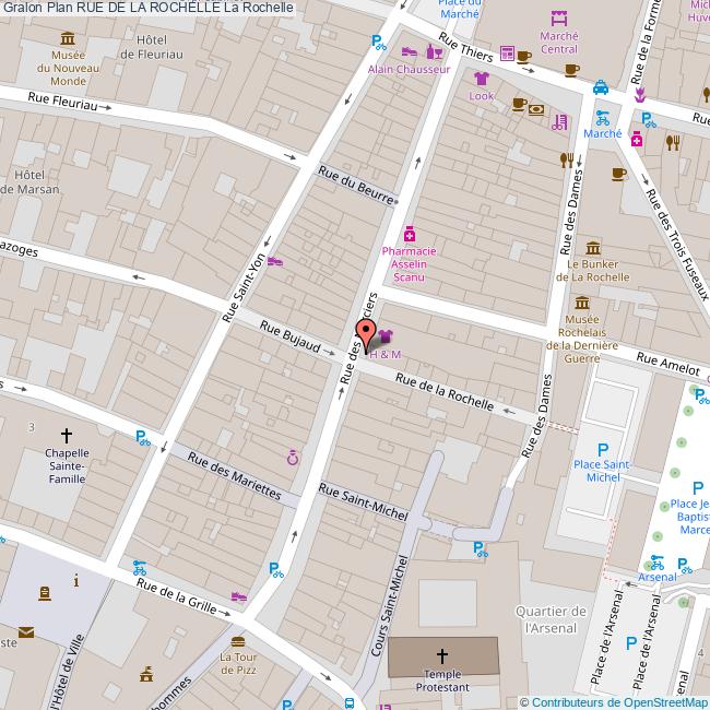 Rue de la ROCHELLE La Rochelle