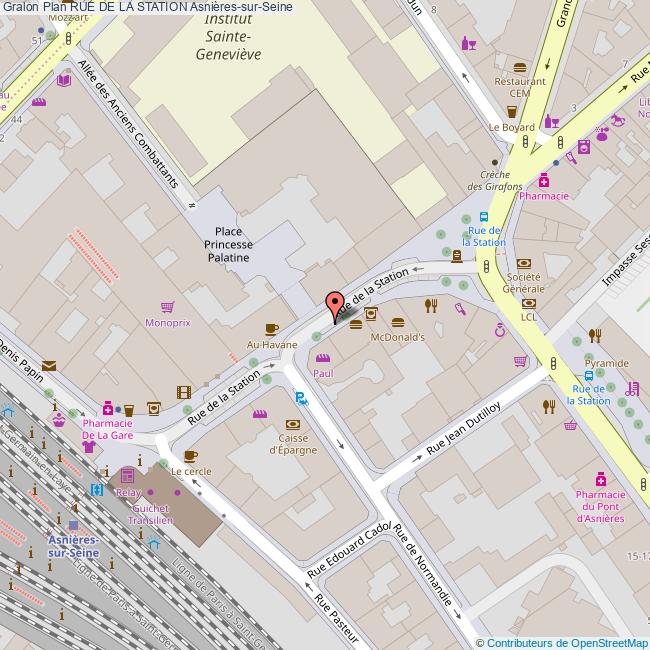 Rue de la STATION AsnièressurSeine