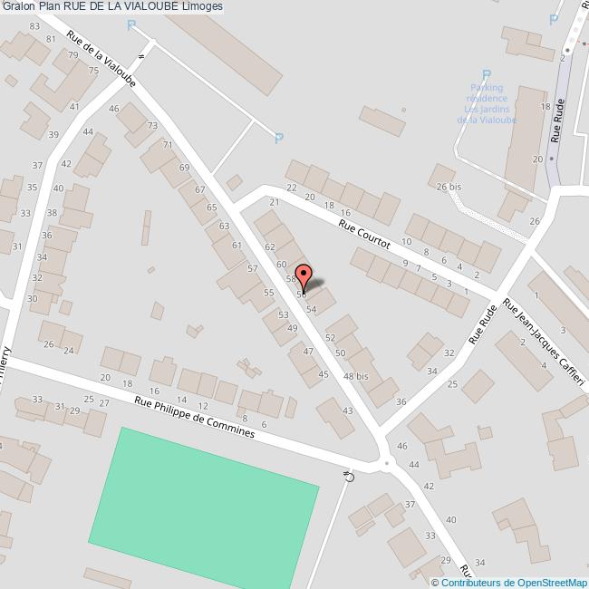 Rue de la VIALOUBE Limoges Rue de la VIALOUBE Limoges