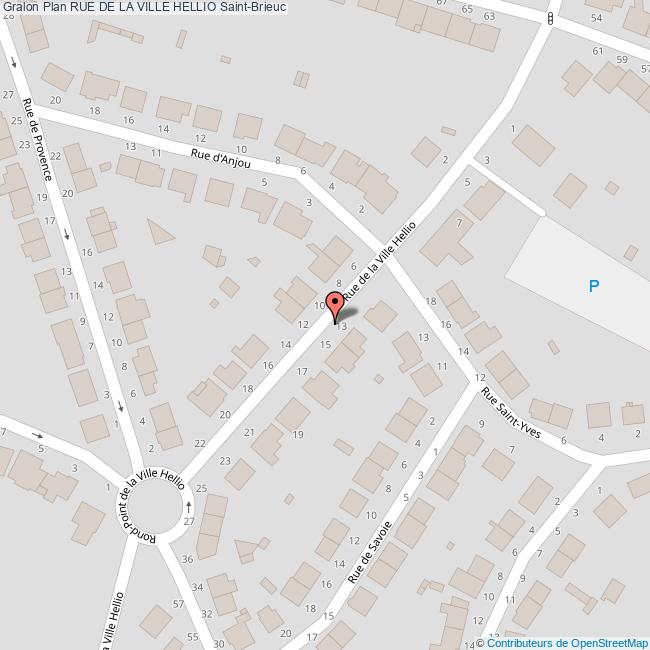 Rue de la VILLE HELLIO SaintBrieuc