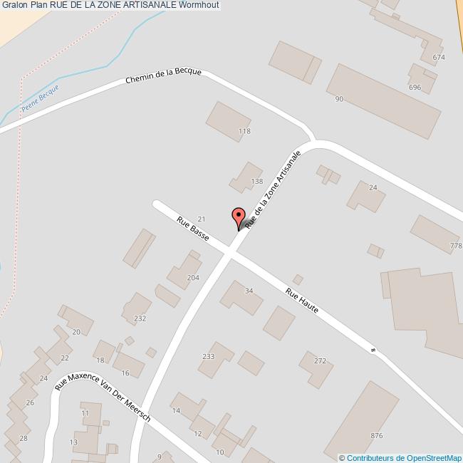 Rue de la ZONE ARTISANALE Wormhout