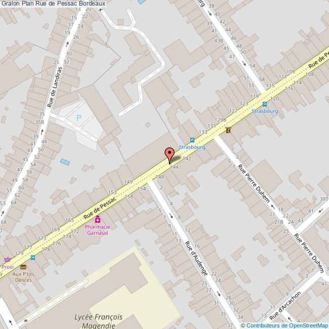 Rue de Pessac Bordeaux