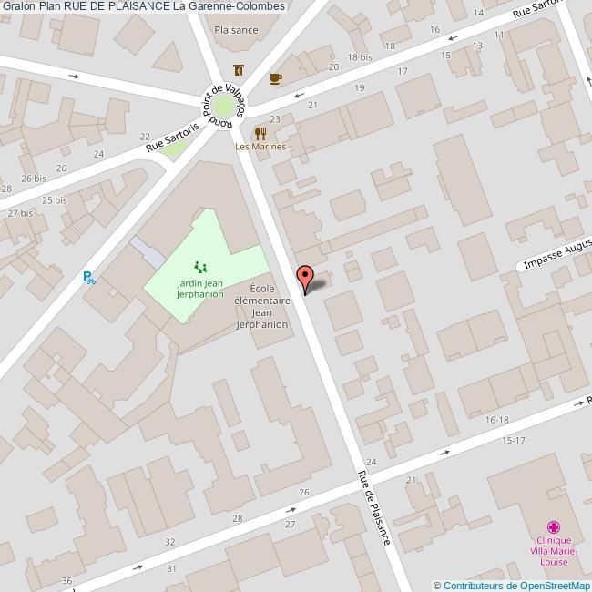 Rue de PLAISANCE La GarenneColombes