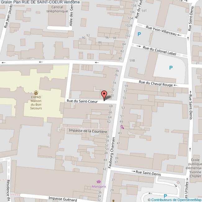 Rue de SAINTCOEUR Vendôme