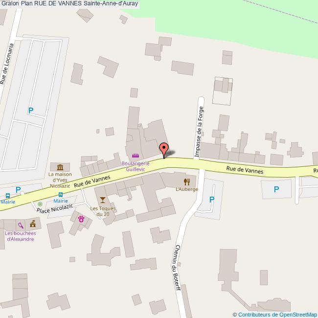 Rue de VANNES SainteAnned'Auray