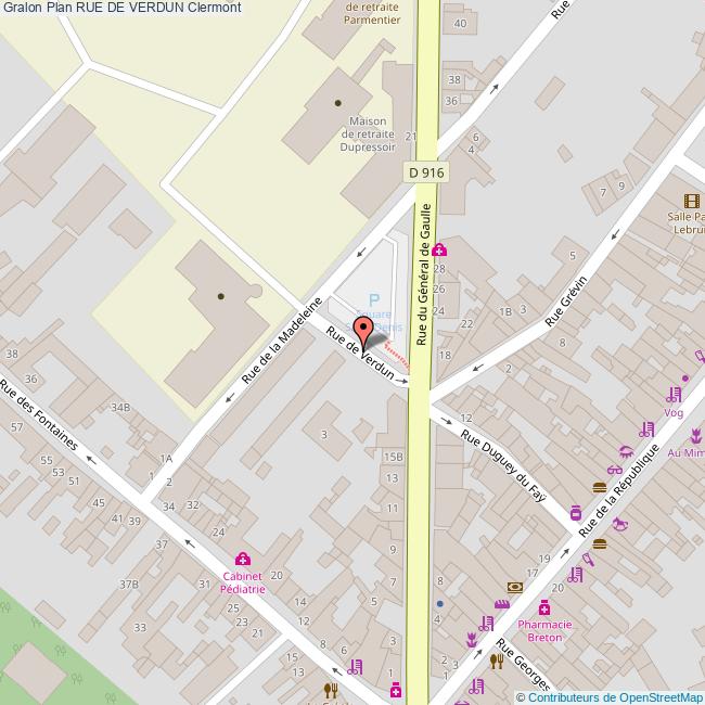 Rue de VERDUN Clermont