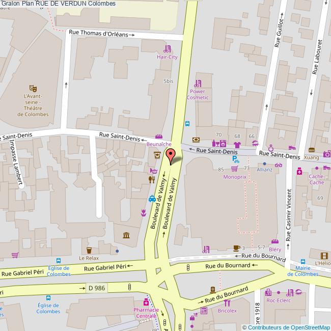 Rue de VERDUN Colombes