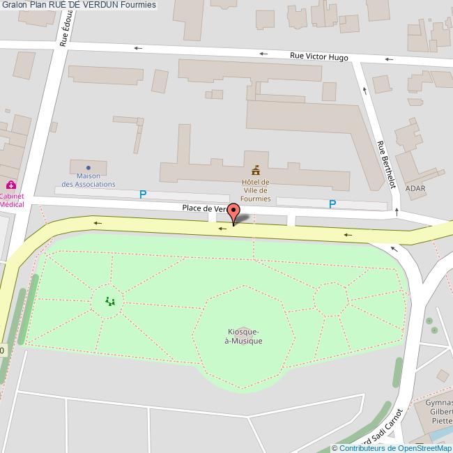 Rue de VERDUN Fourmies