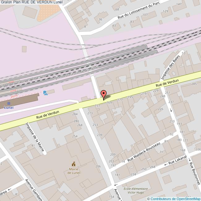 Rue de VERDUN Lunel