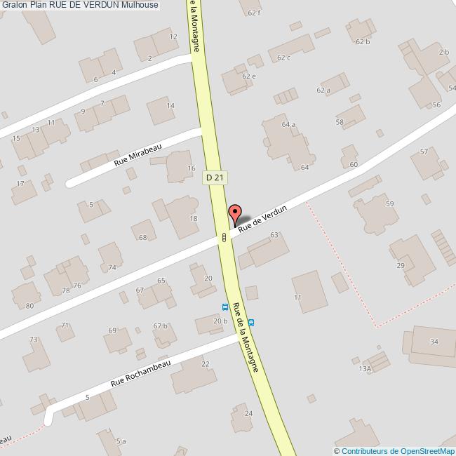 Rue de VERDUN Mulhouse