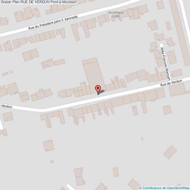 Rue de VERDUN Pont-à-Mousson