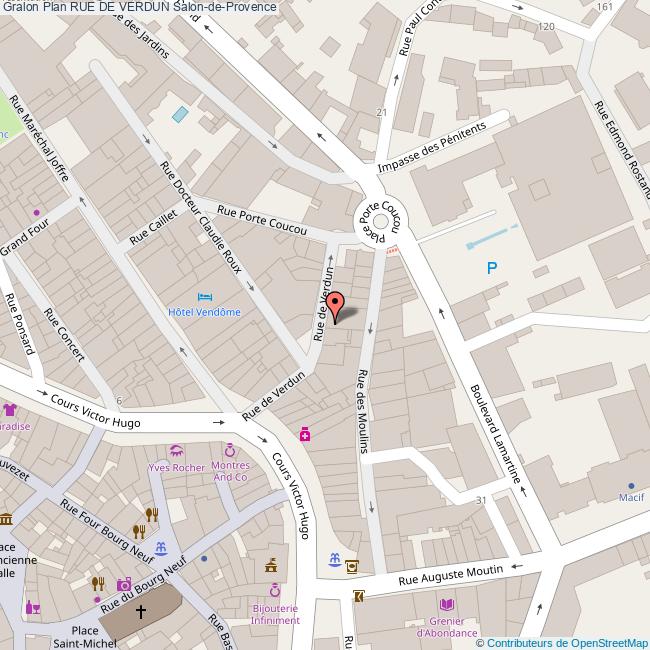 Rue de VERDUN Salon-de-Provence