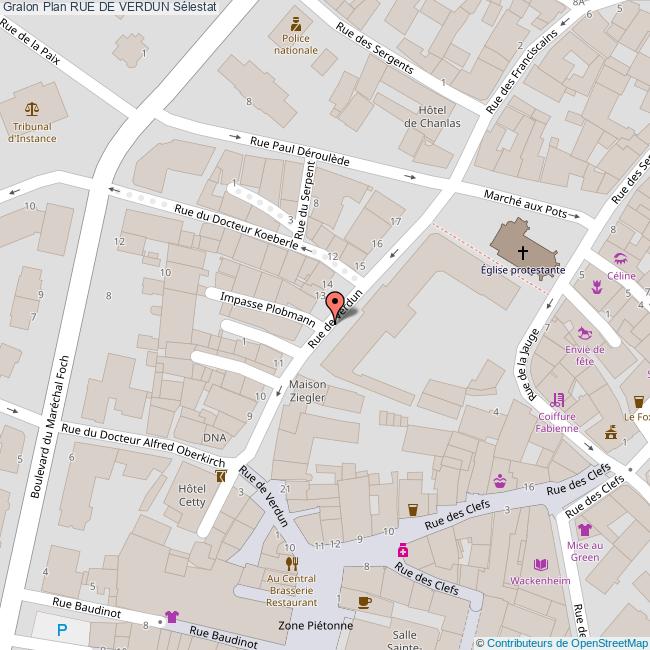 Rue de VERDUN Sélestat