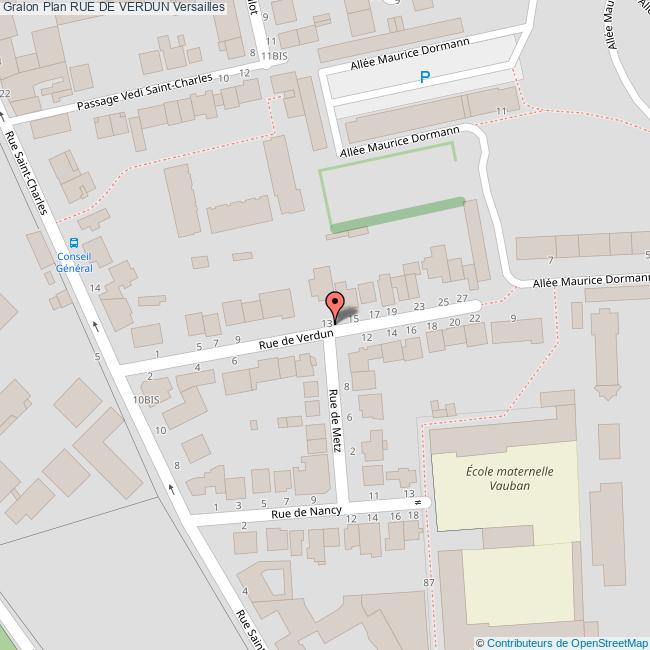 Rue de VERDUN Versailles