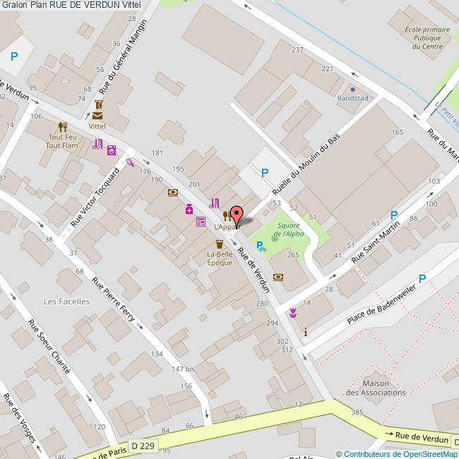 Rue de VERDUN Vittel