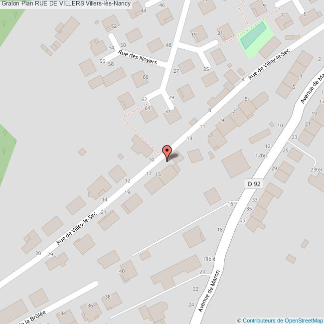 Rue de VILLERS VillerslèsNancy