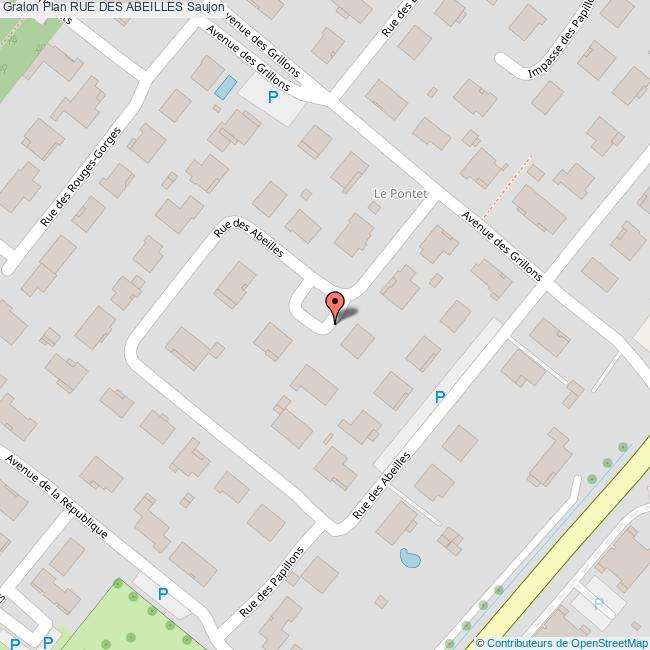 Rue des ABEILLES Saujon