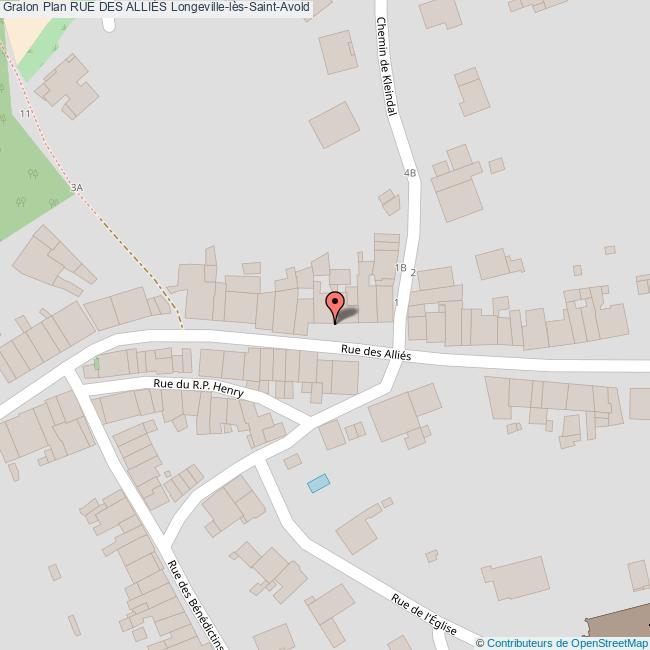 Rue des ALLIÉS LongevillelèsSaintAvold