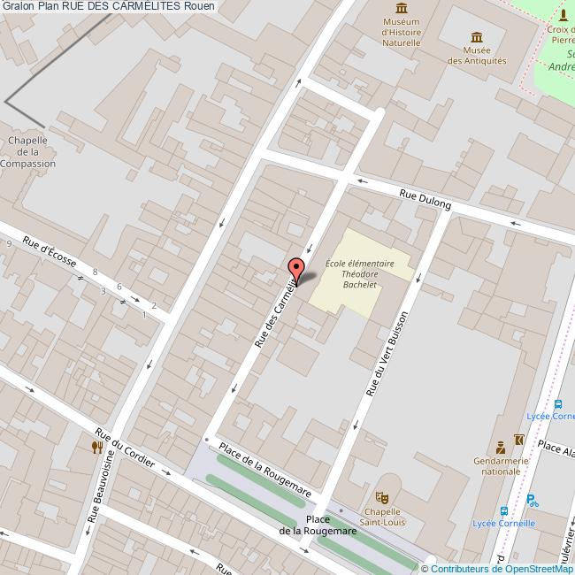 Rue des CARMÉLITES Rouen