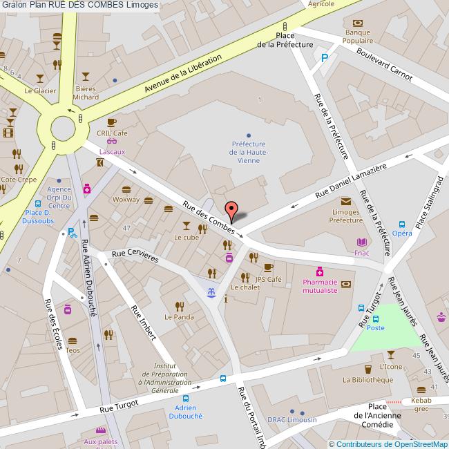 Rue des COMBES Limoges