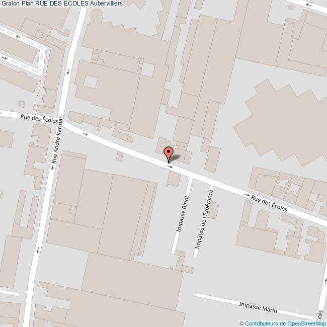 Rue des ÉCOLES Aubervilliers